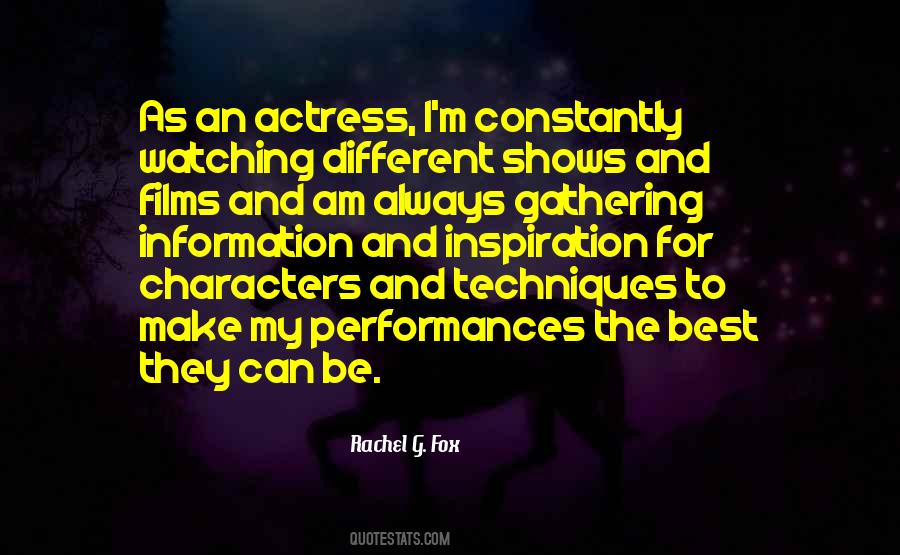 An Actress Quotes #1263674