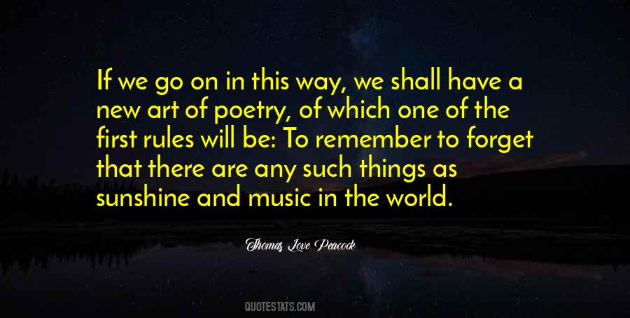 Poetry Art Music Quotes #1369066