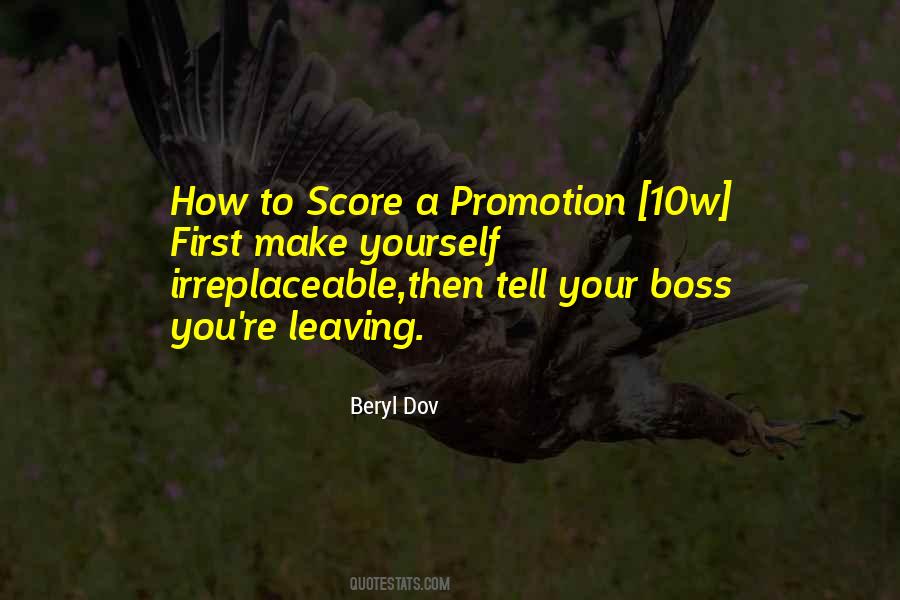 Quotes About A Job Promotion #380108