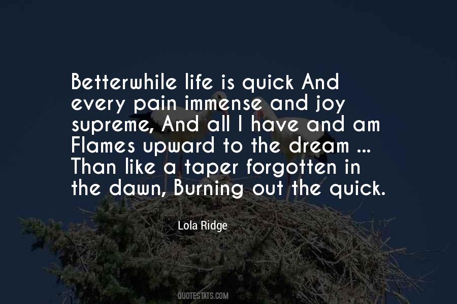 Quotes About Life And Flames #1242237