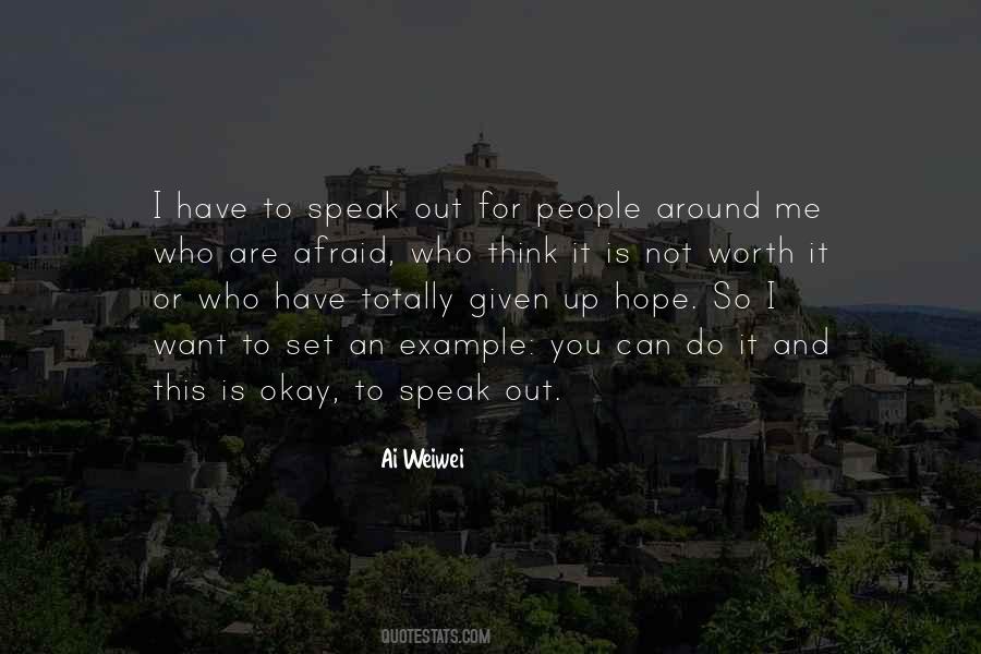 Speaks Out Quotes #677283