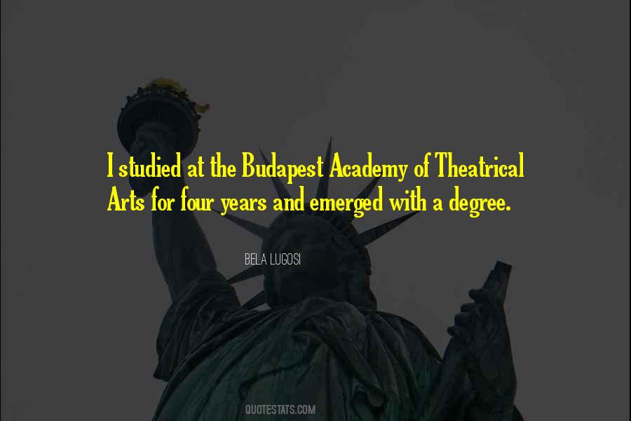 Arts Degree Quotes #1825990