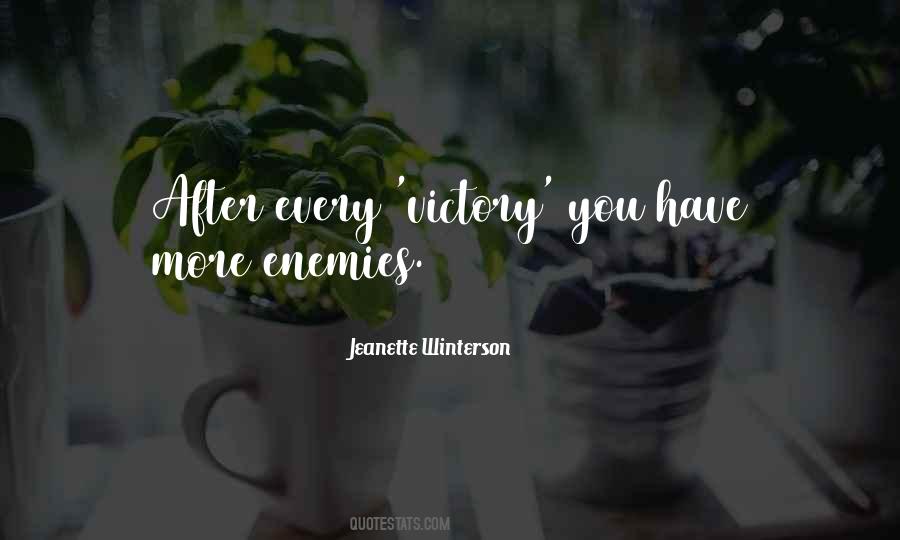 Quotes About Victory Over Enemies #1877281