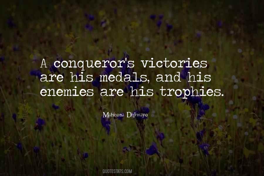Quotes About Victory Over Enemies #40743