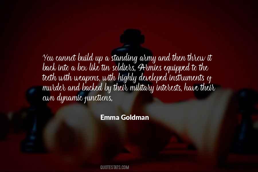 Quotes About Standing Armies #1596043