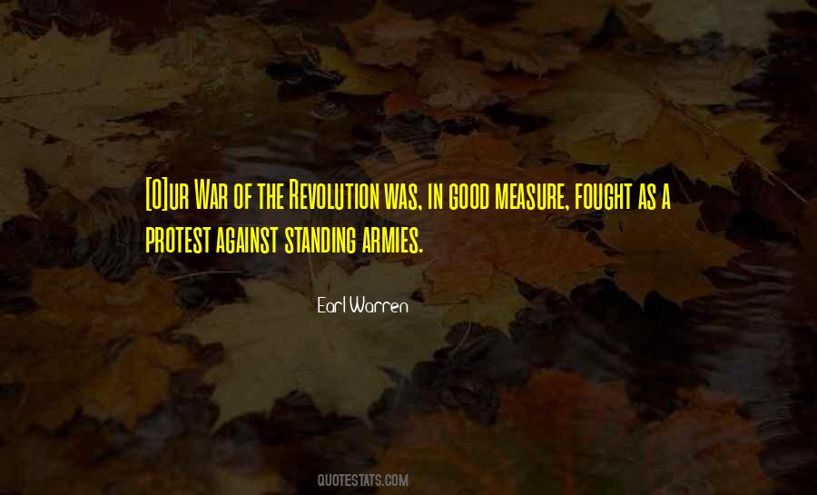 Quotes About Standing Armies #392596