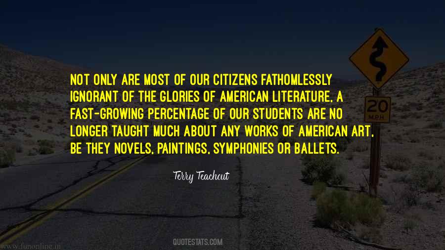 American Art Quotes #1315252