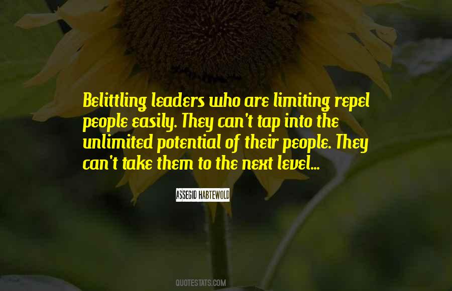 Quotes About Belittling Someone #205837