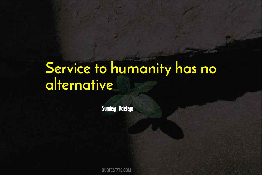 Service To Humanity Quotes #539108