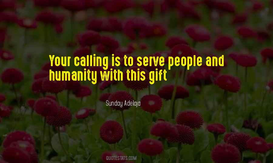 Service To Humanity Quotes #788792