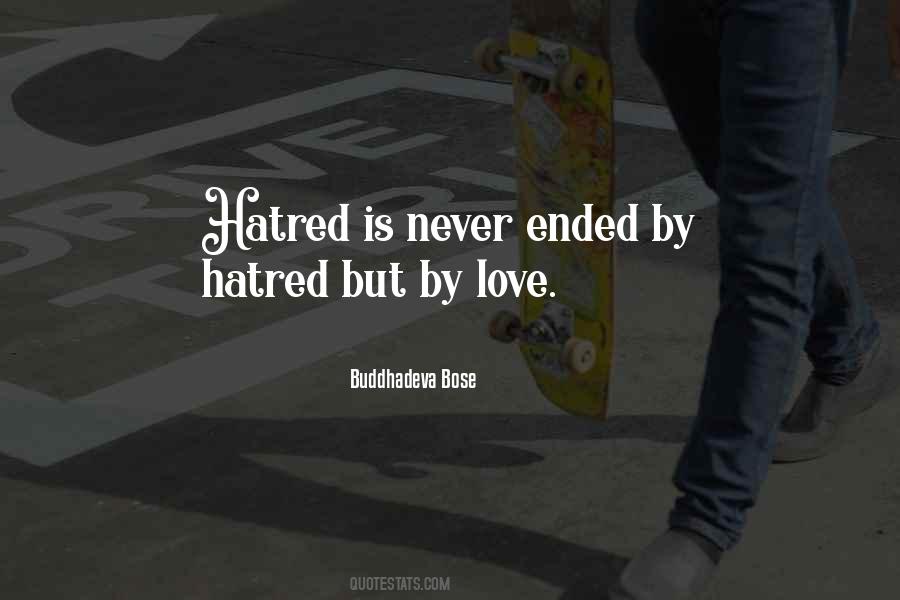 Love Ended Quotes #137018