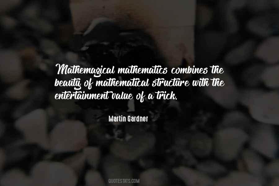 Quotes About Mathematical Beauty #1844615