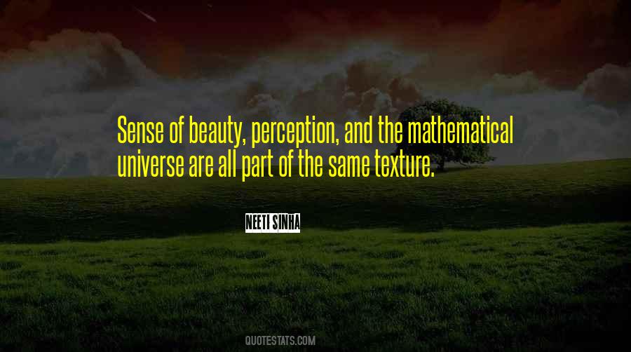 Quotes About Mathematical Beauty #76972