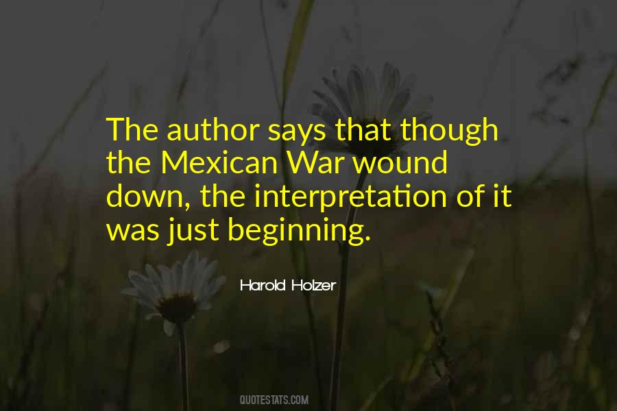 Quotes About Just The Beginning #128485