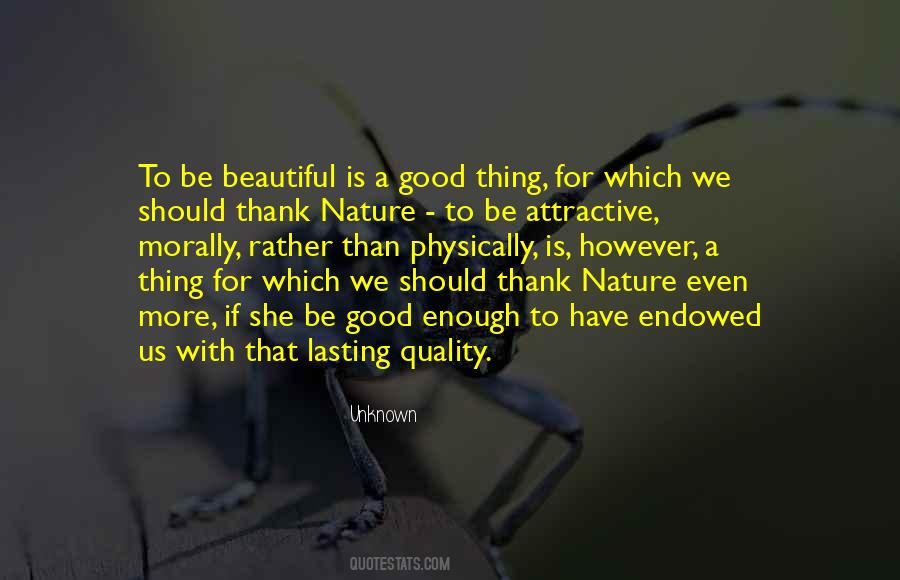 Nature Good Quotes #204998