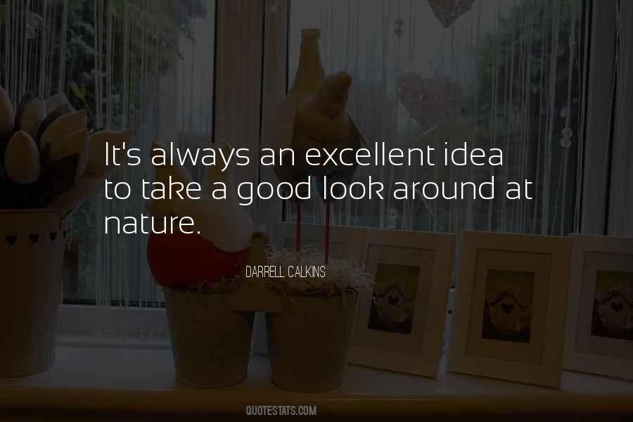 Nature Good Quotes #23503