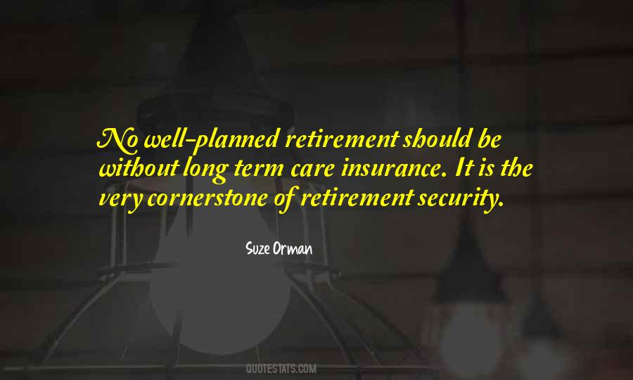 Quotes About Long Term Care #421420