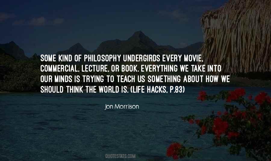 Life Lecture Quotes #937819
