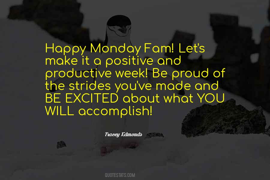 Quotes About Monday #1140801