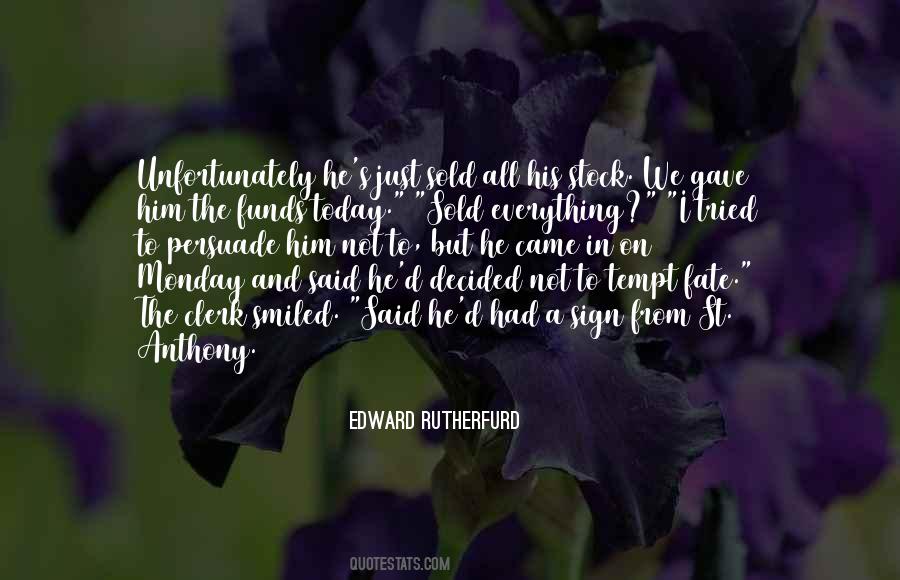 Quotes About Monday #1201958