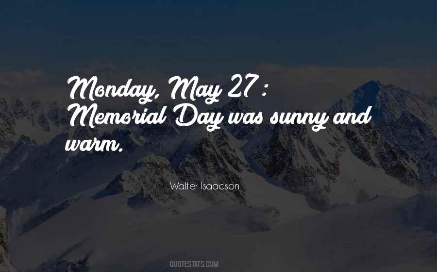 Quotes About Monday #927172