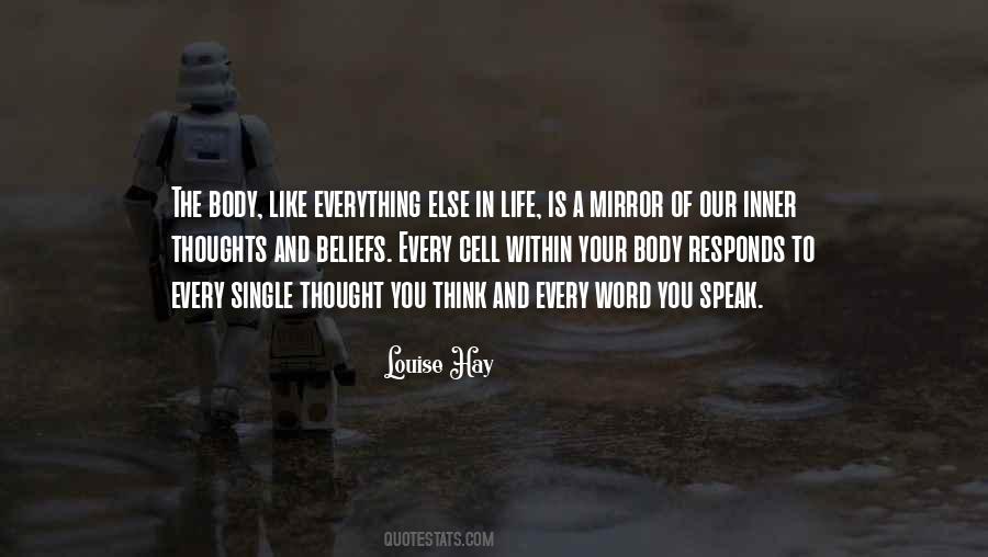 Quotes About Mirror Life #296675