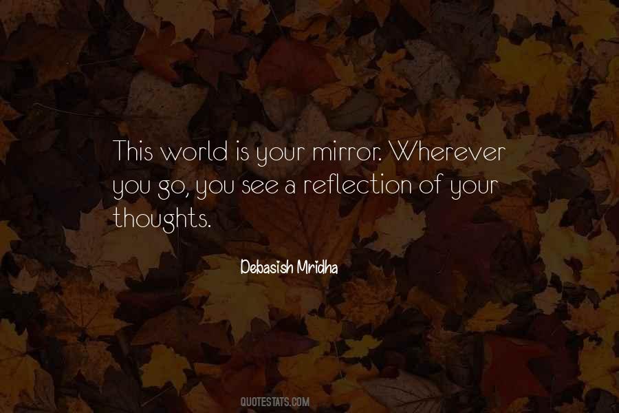 Quotes About Mirror Life #417443