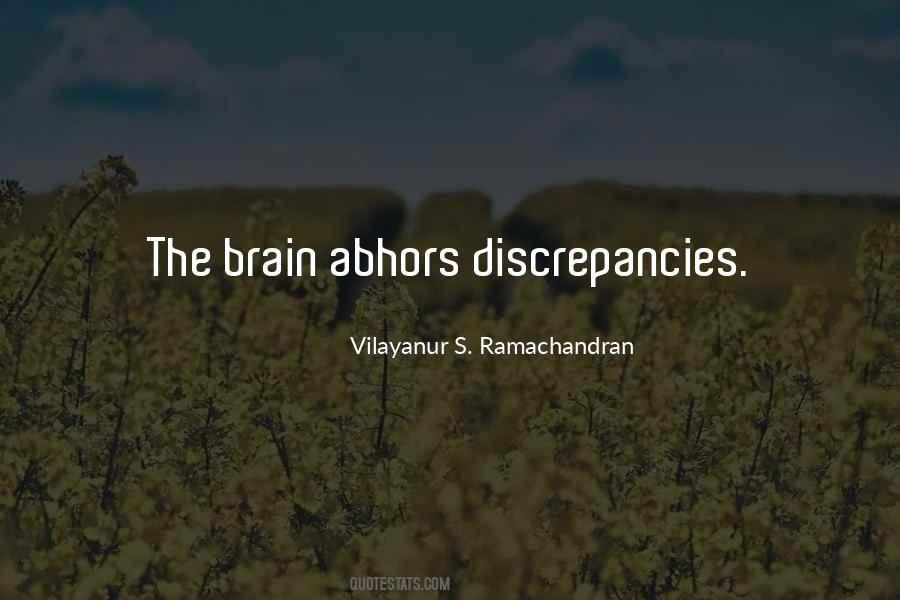 Quotes About Discrepancies #1193174