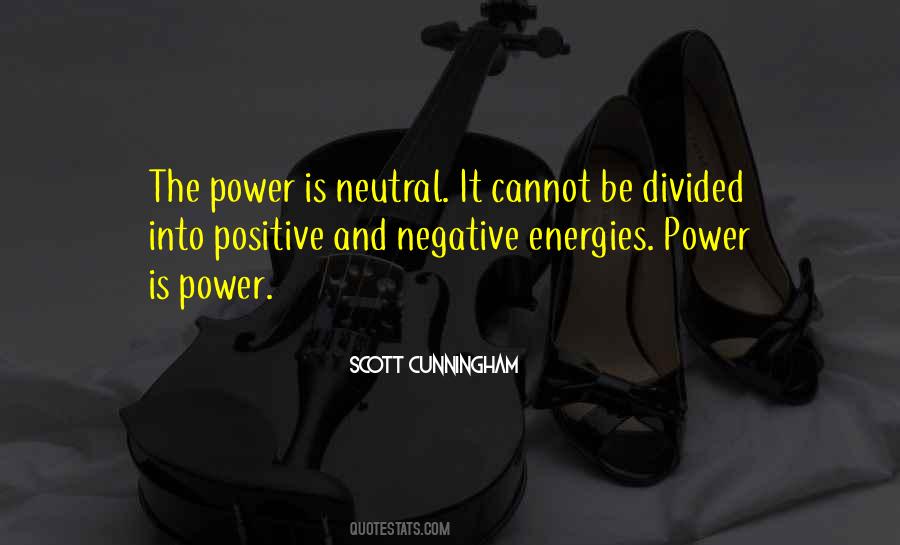 Quotes About Negative Power #1052478