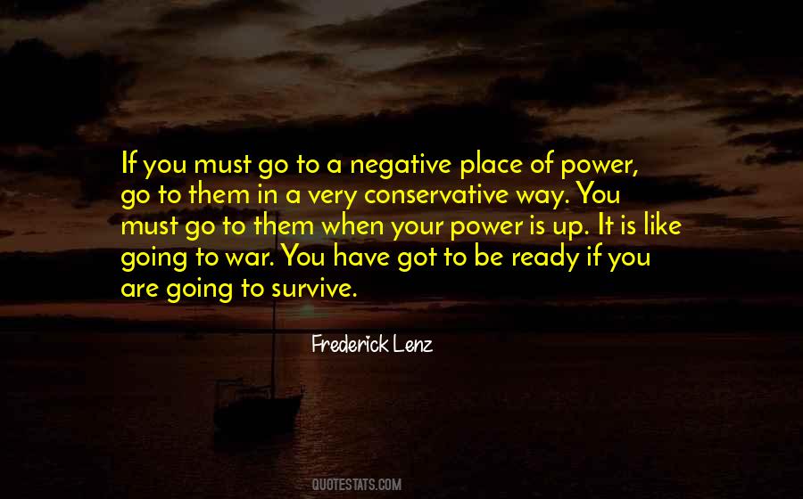 Quotes About Negative Power #1075132