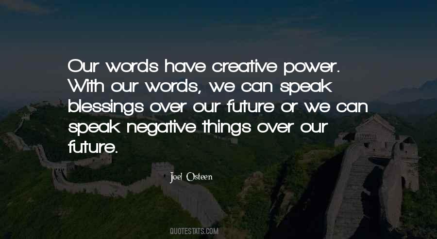 Quotes About Negative Power #1103311