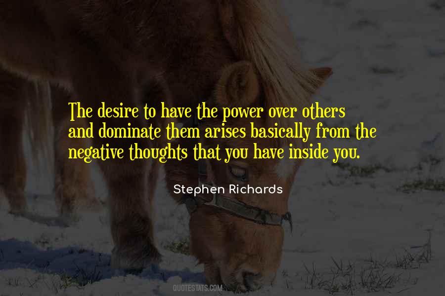 Quotes About Negative Power #539428