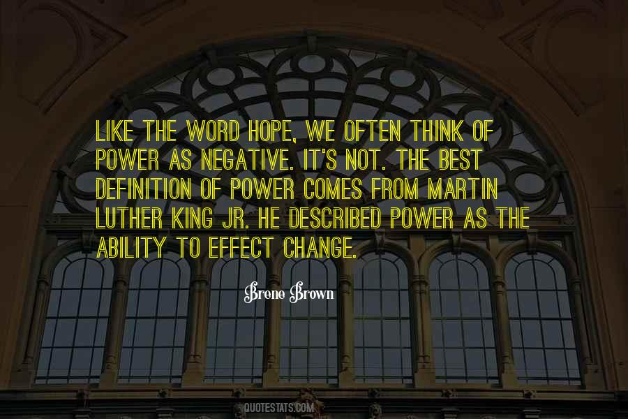Quotes About Negative Power #803914