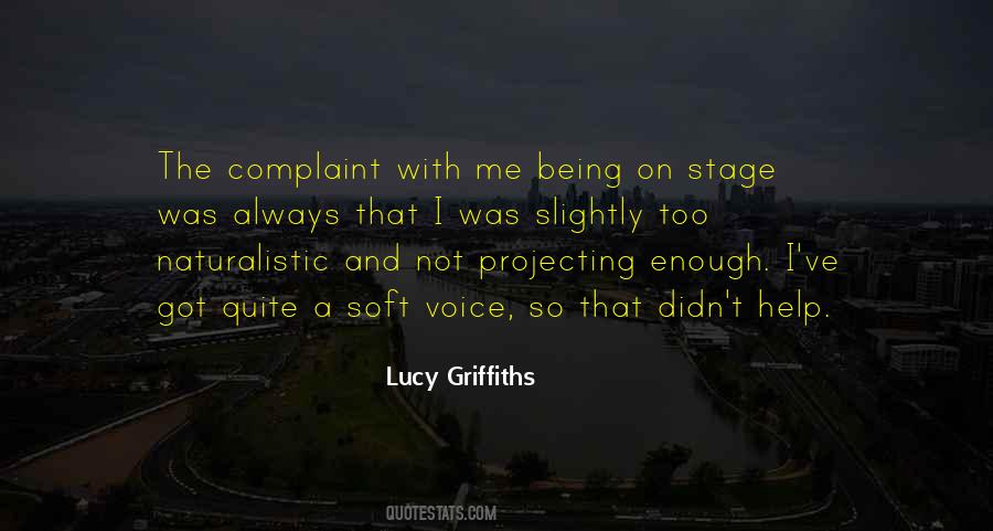 Quotes About Being On Stage #1566104