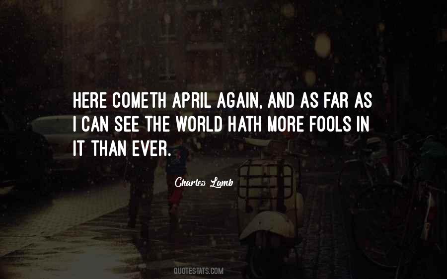 April The Quotes #144960