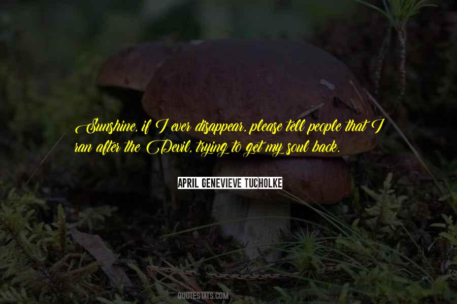 April The Quotes #159845