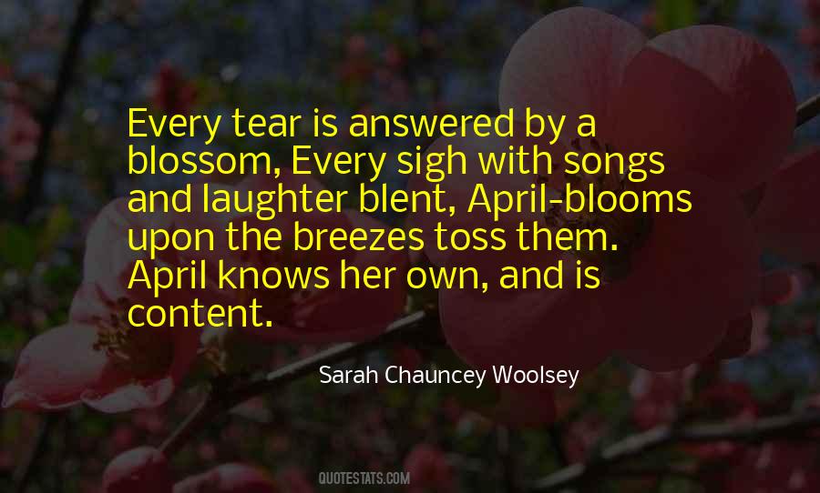 April The Quotes #167119