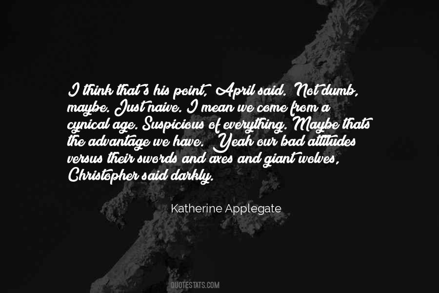 April The Quotes #222918