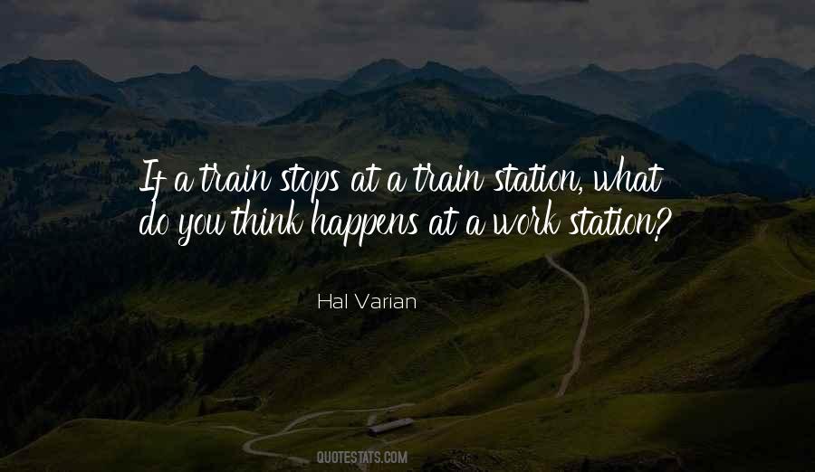 Quotes About Train Stations #33428