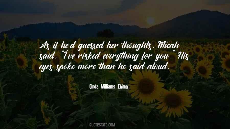 Quotes About Her Thoughts #87404