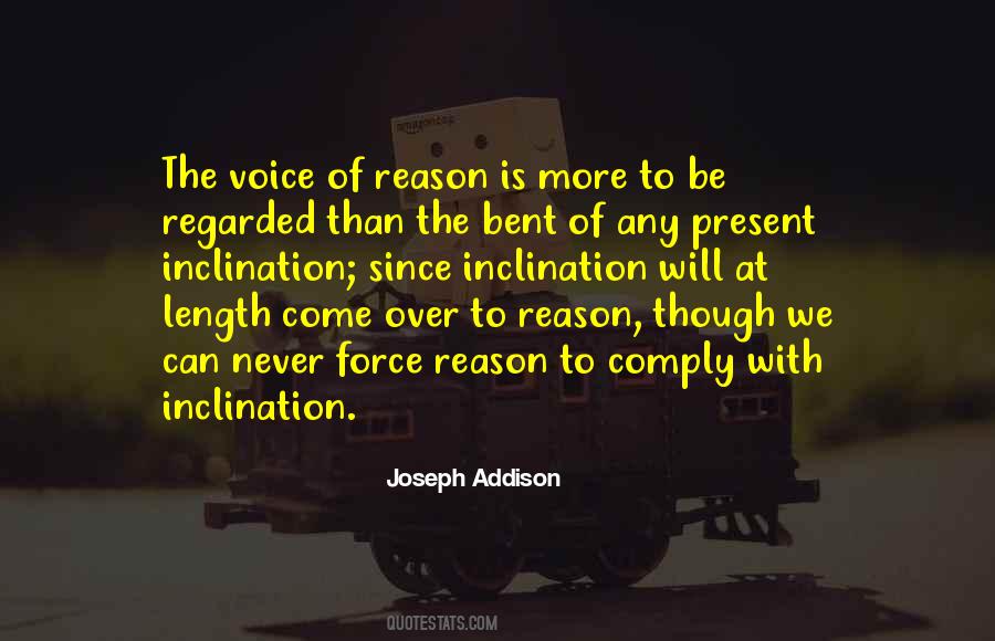 Quotes About Voice Of Reason #1292795