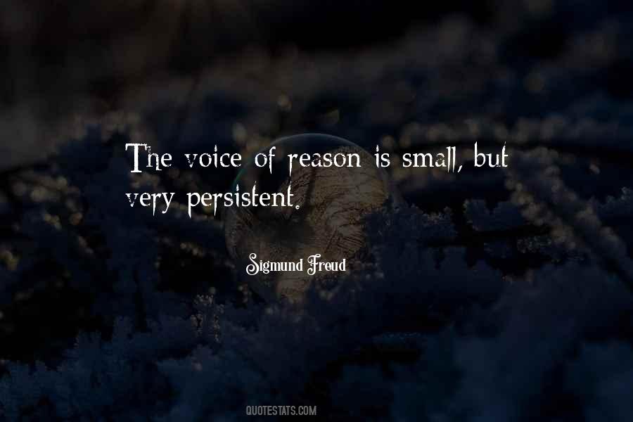 Quotes About Voice Of Reason #187066