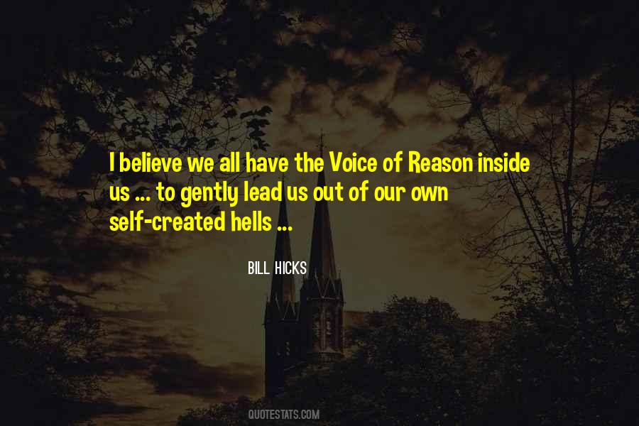 Quotes About Voice Of Reason #417433