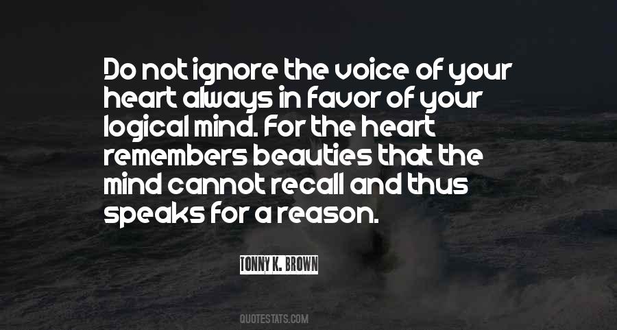 Quotes About Voice Of Reason #702424