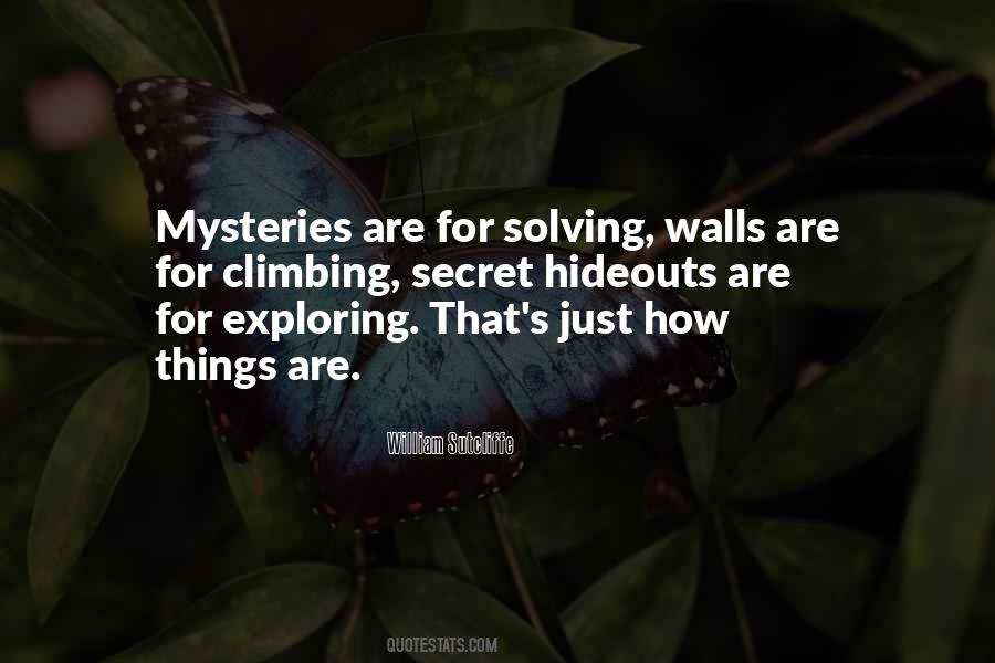 Quotes About Climbing Walls #1451180