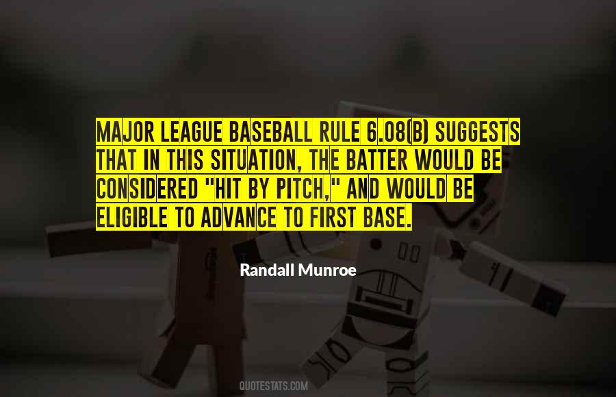 Quotes About Major League Baseball #1180403