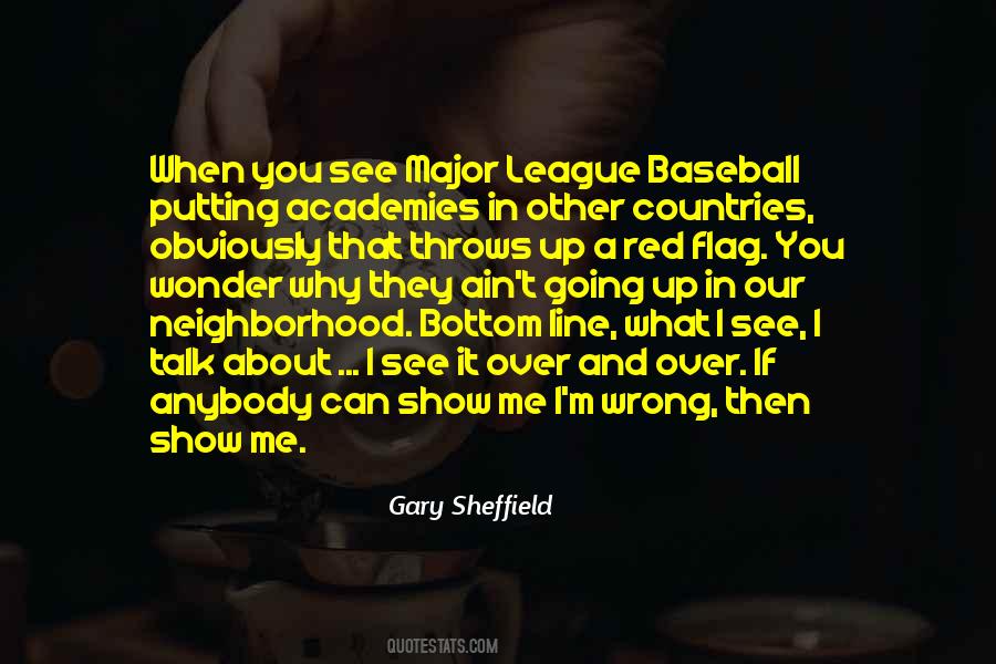 Quotes About Major League Baseball #1201289