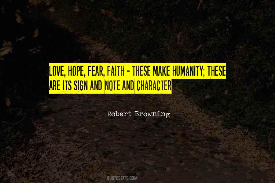 Quotes About Humanity And Hope #885068