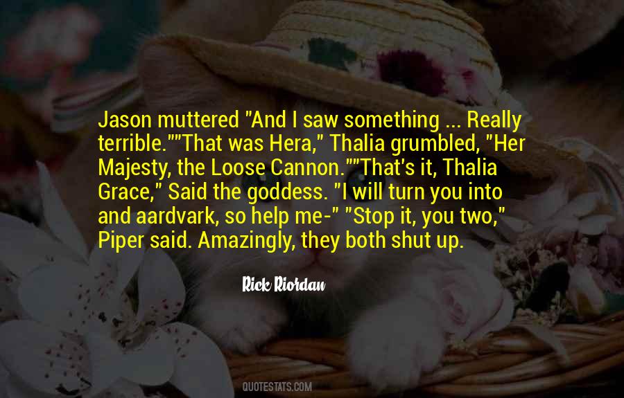 Lost Hero Rick Riordan Quotes #936102