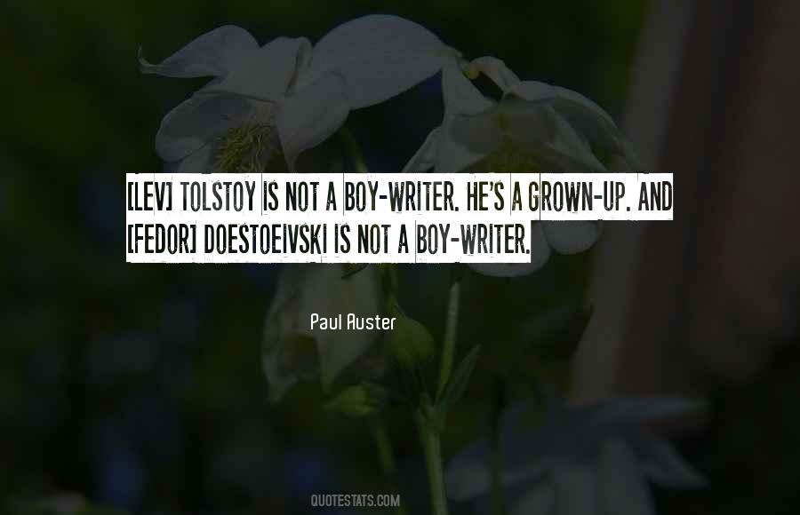 Quotes About Tolstoy #1852374